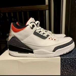 Air Jordan 3 ‘Fire Red Denim’ *SEE DESCRIPTION*